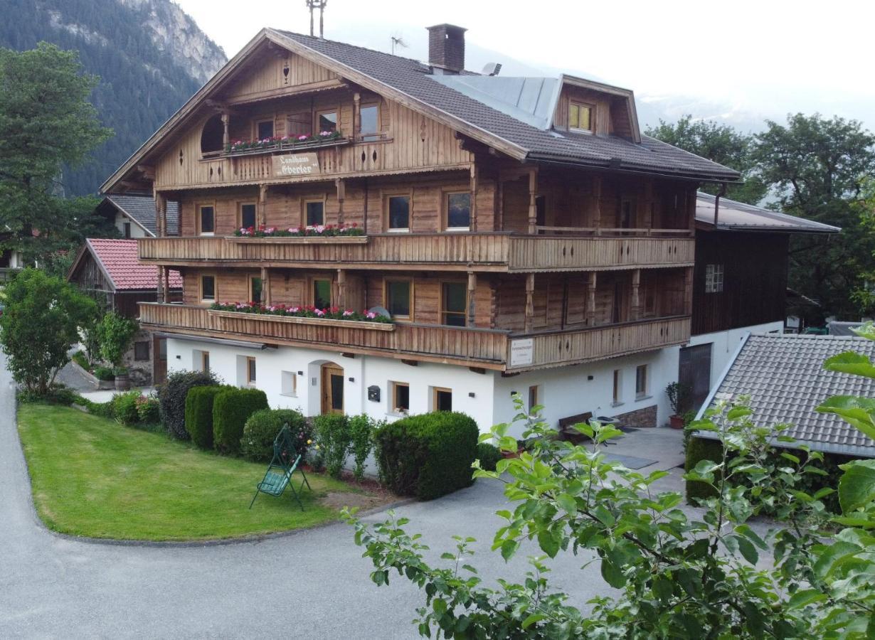 Landhaus Eberler Mayrhofen Exterior foto